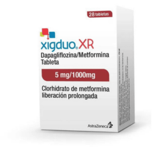 XIGDUO XR 5 MG /1000 MG